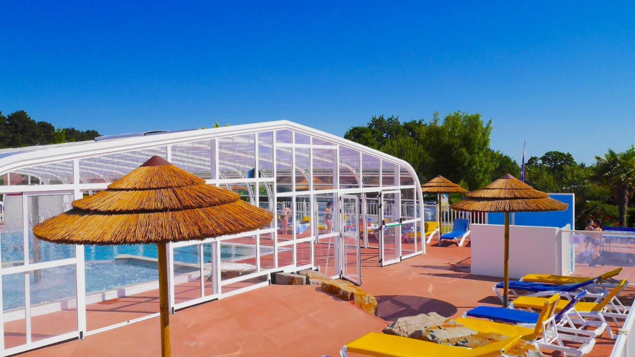 Camping Les Brillas Les Moutiers Kültér fotó
