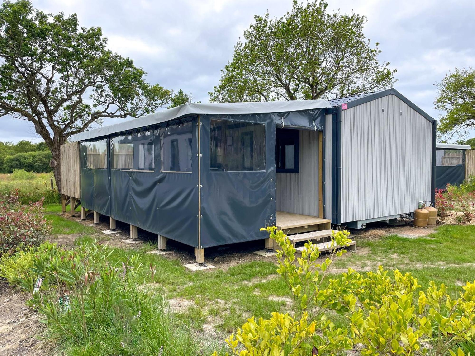 Camping Les Brillas Les Moutiers Kültér fotó